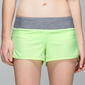 Lululemon Run: Speed Short *4-way Stretch. Size 6